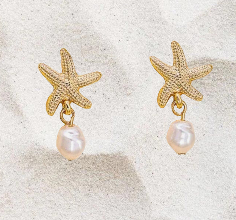 Estrella Perlada earring