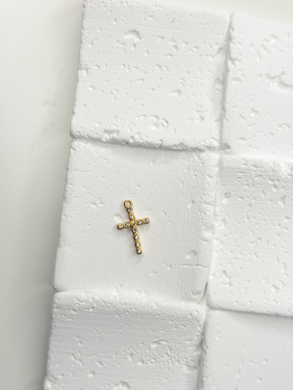 Mini Cruz con  diamante