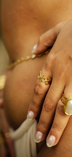 Mini flor Ring