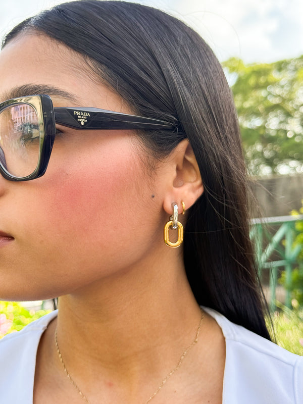 Links earrings