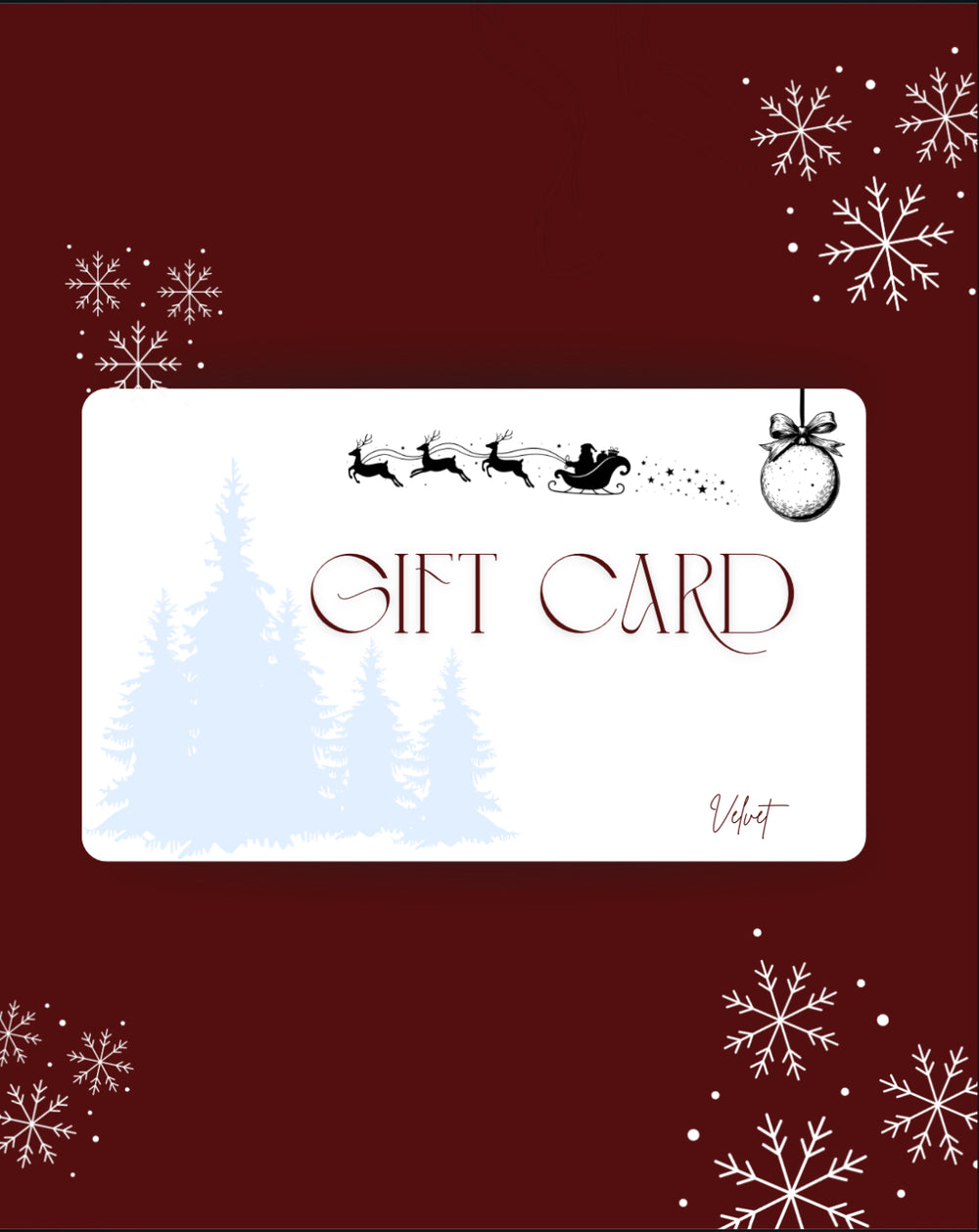 CHRISTMAS GIFT CARD